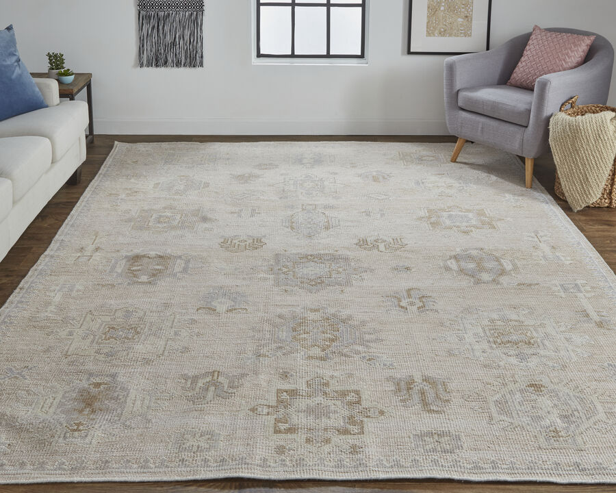 Wendover 6858F Tan/Brown 2' x 3' Rug