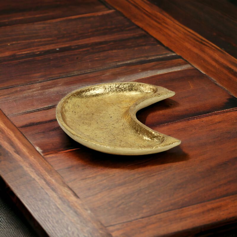 Isano Cast Iron Crescent Moon - Gold