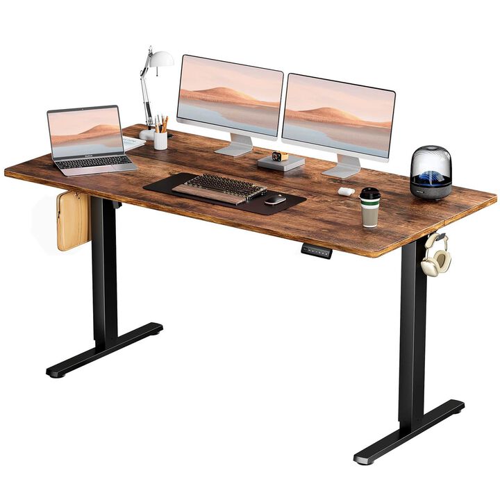 Electric Lift Desk | Smooth Operation | Weight Capacity 1766lb | Memory Height Points | Noise Level <50 dB