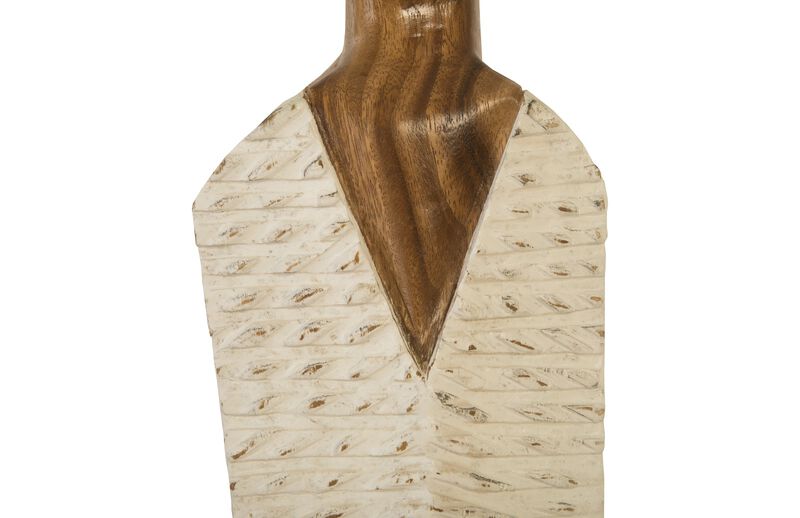 Vested Female Medium Sculpture