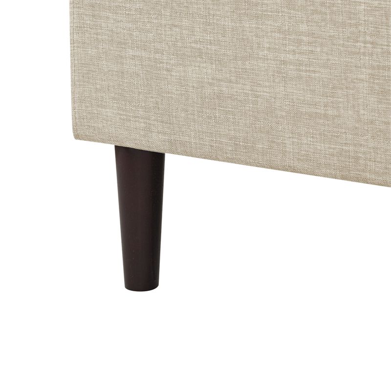 Rustic Manor Ciana Linen Platform Bed
