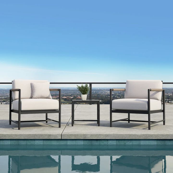 Pietra Club Chair in Echo Ash, No Welt