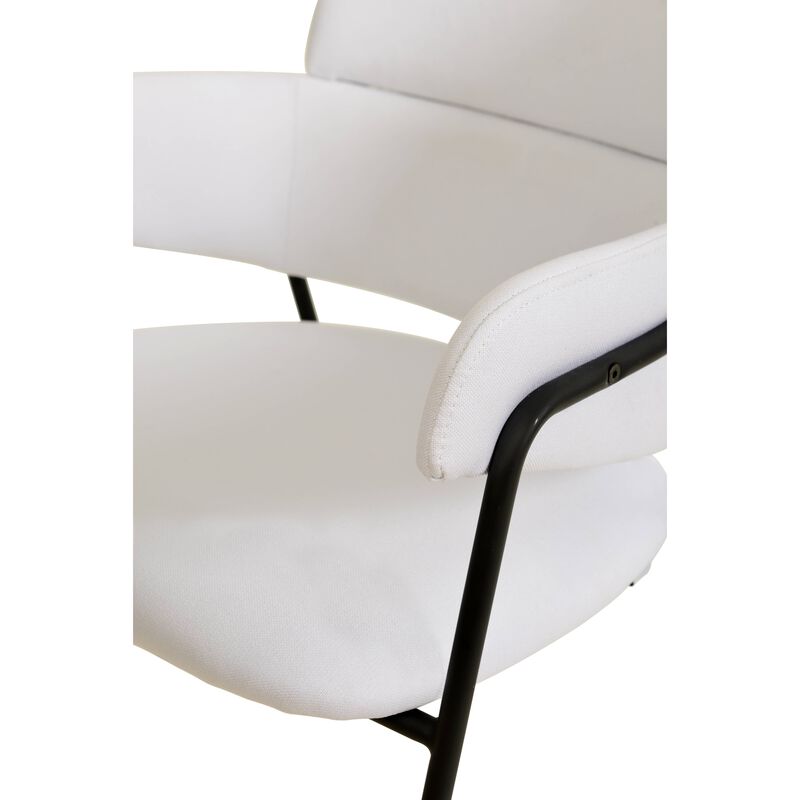 LeisureMod Axis Collection Modern Dining Chair - Set of 2