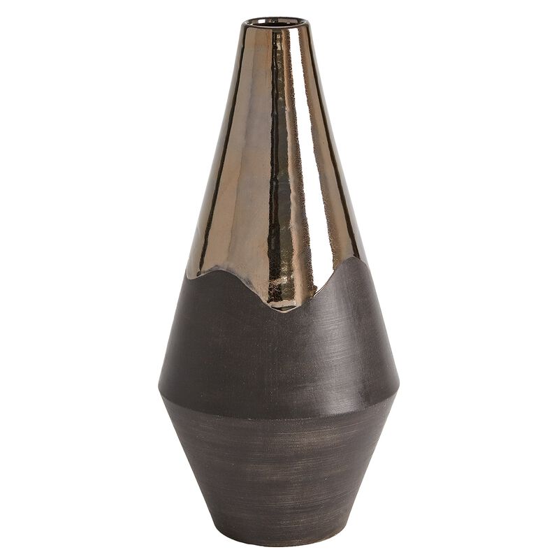 Gilded Dip Vase