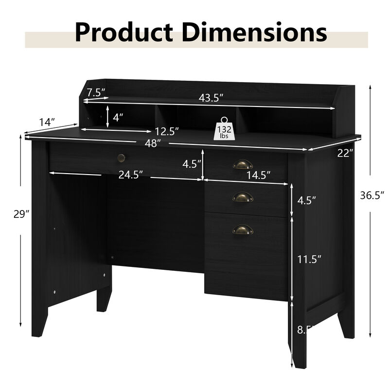 Computer Desk PC Laptop Writing Table Workstation