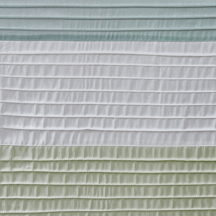 Gracie Mills Nixon Faux Silky Lightweight Shower Curtain
