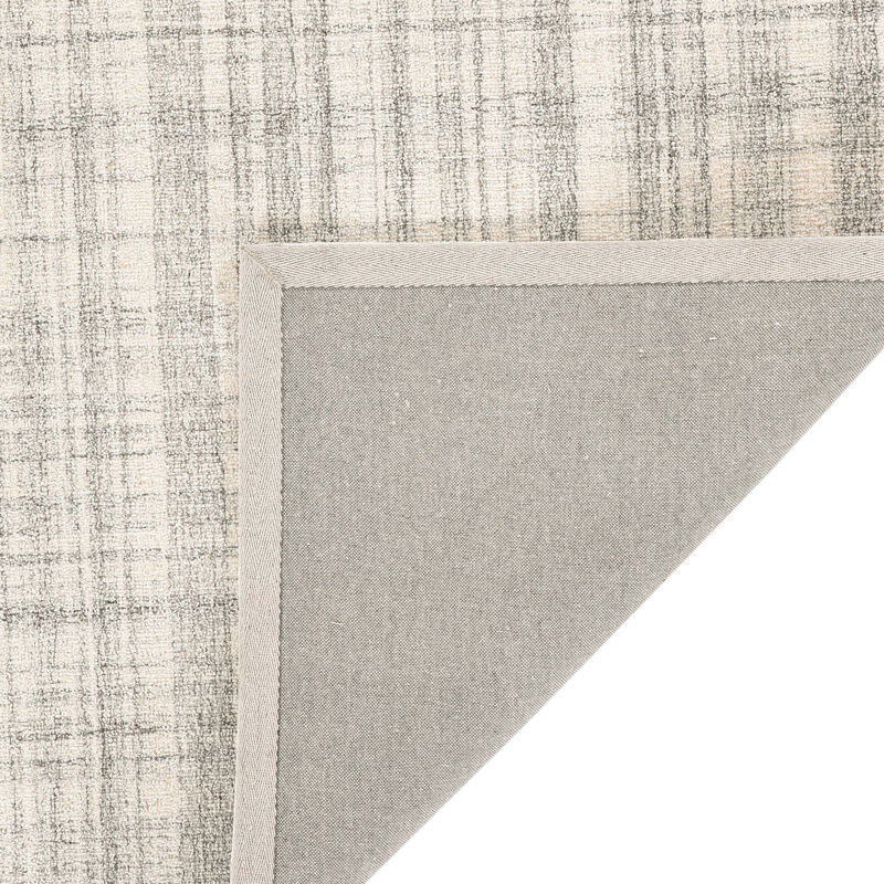 Laurel Farmhouse Plaid Hand-Tufted Blue Spruce Area Rug, 7'6" X 9'6"