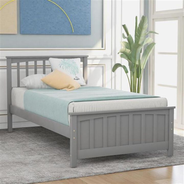 Platform Bed Sturdy & Modern Bed Frame for Kids, Teens & Adults