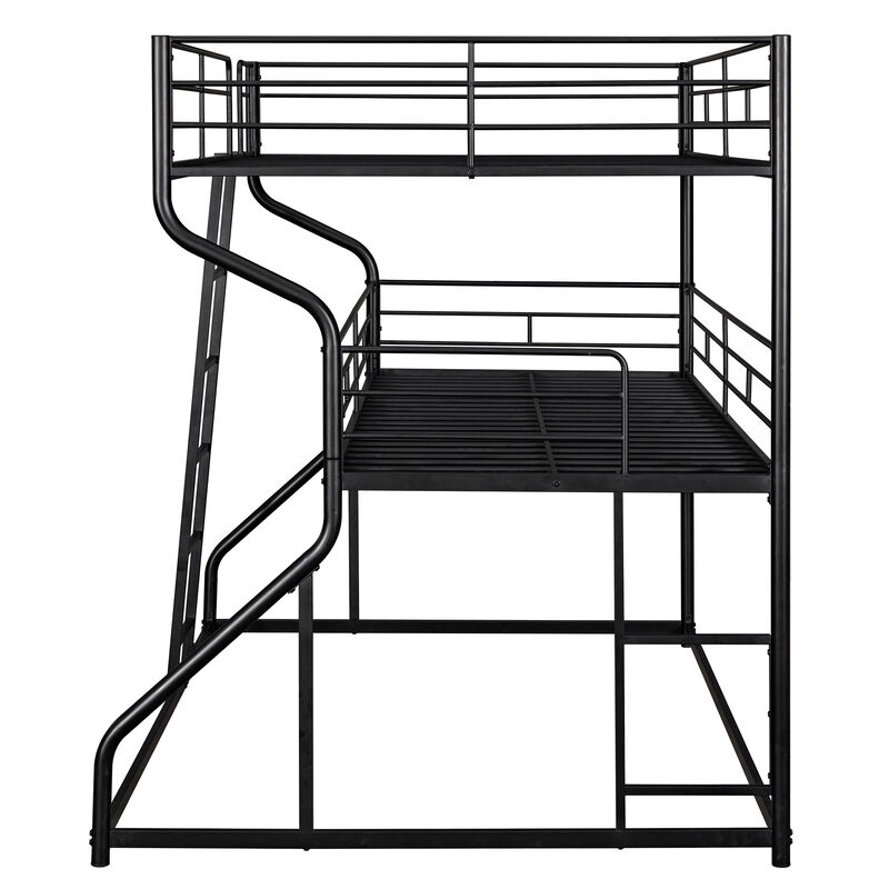 Merax Bedroom Triple Bunk Bed with Ladders