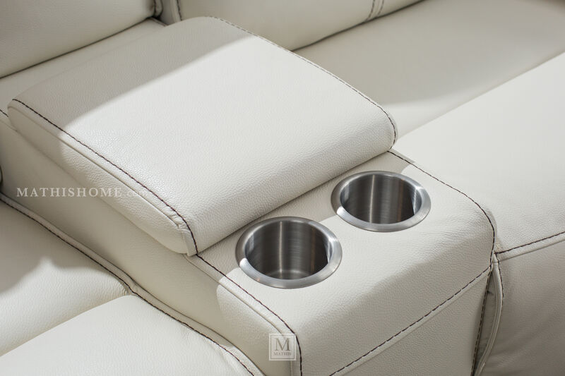 Coconut Loveseat With Console