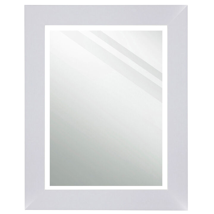 Mirror With White Paint Finish