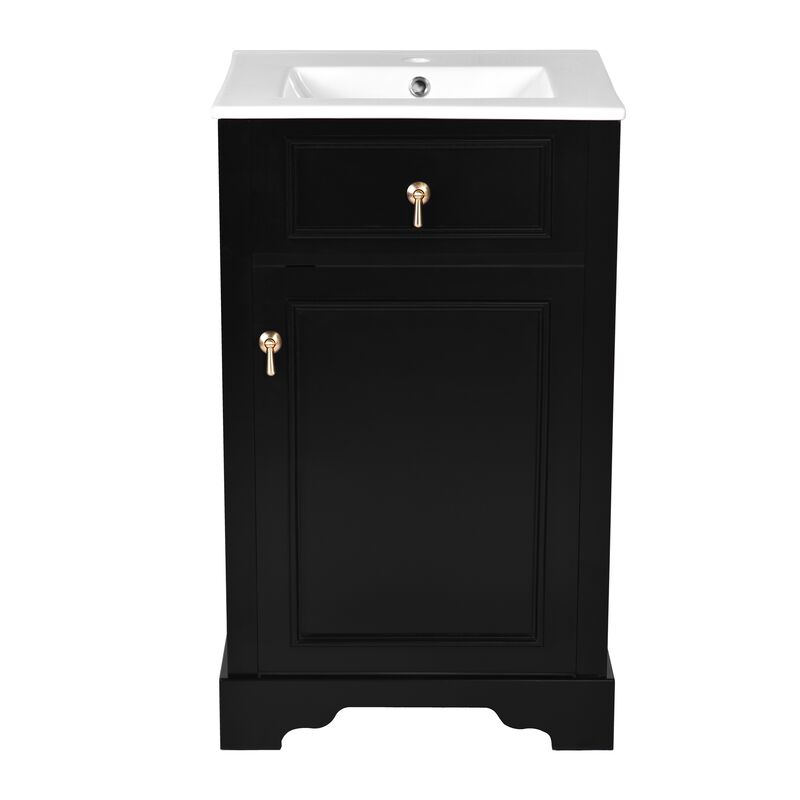 Merax Bathroom Vanitywith Ceramic Sink