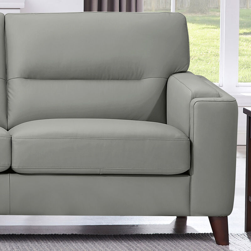 Elm Top Grain Leather Sofa