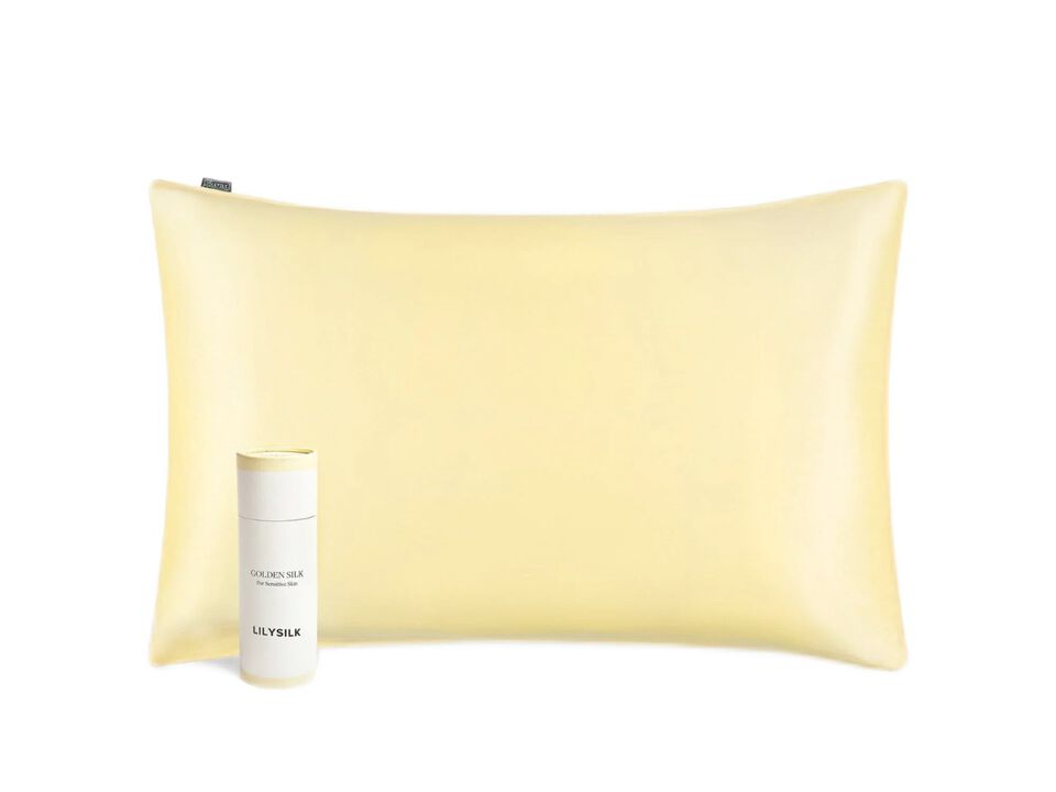 LILYSILK 100% Silk Pillowcase, 19 Momme, 1 Piece