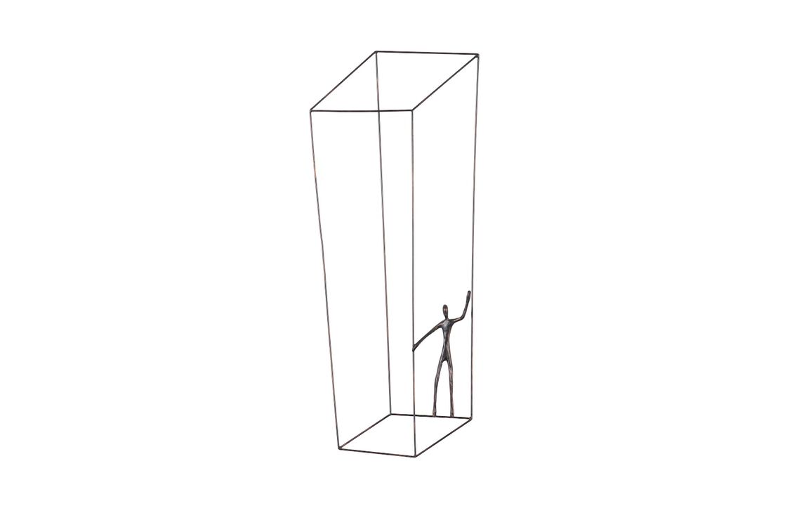 Perspective Rectangular Standing Right Wall Art