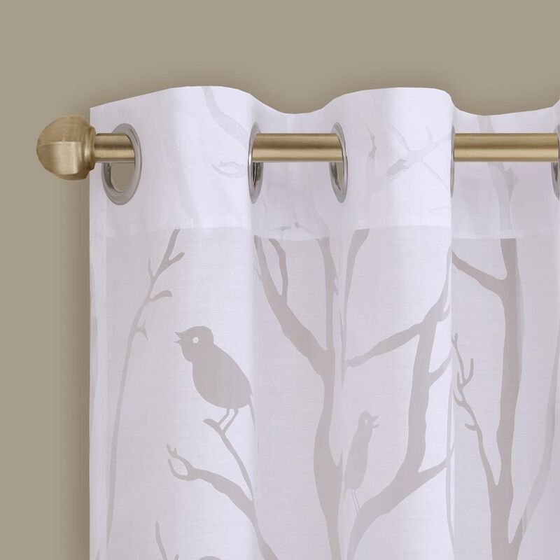 Belen Kox Averil Sheer Bird Window Panel, Belen Kox