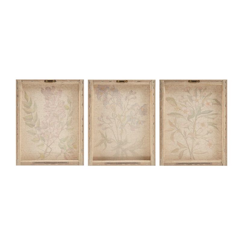 Gracie Mills Middleton Artistic Harmony 3-Piece Canvas Wall Art Set
