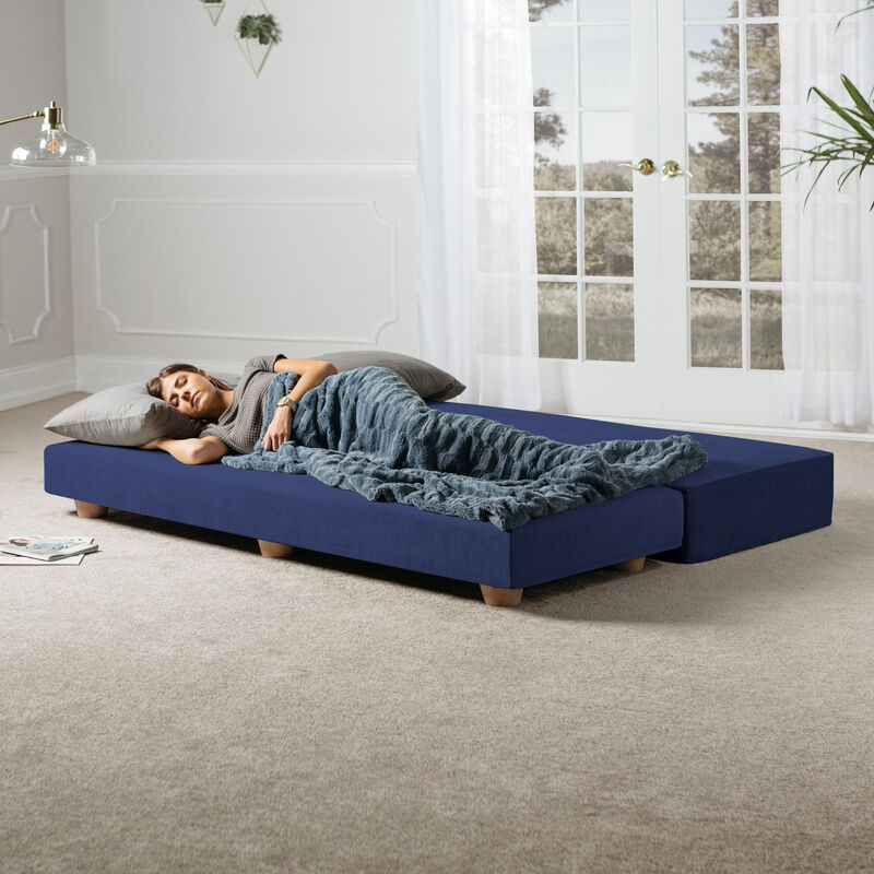 Jaxx Alon Daybed / Fold-Out Queen-Size Mattress - Microvelvet
