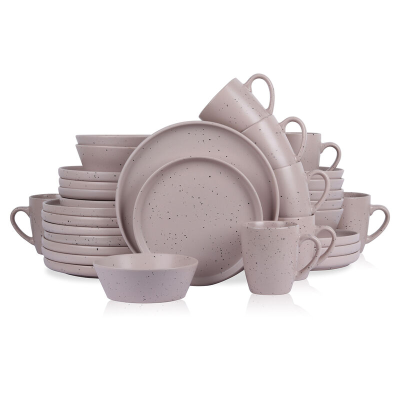 Stone Lain Jade Stoneware 32 Piece Dinnerware Set