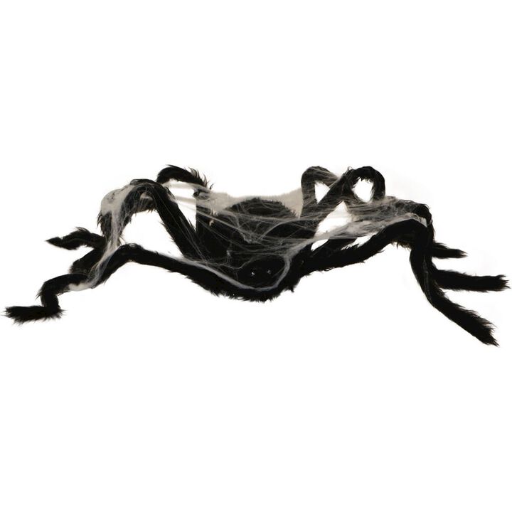 Haunted Hill Farm Animated walking spider w/web