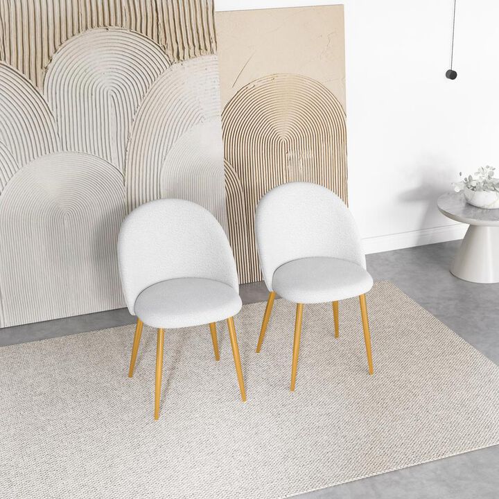 Ashcroft Furniture Co Marion Mid Century Modern Dining Chair (Set of 2)