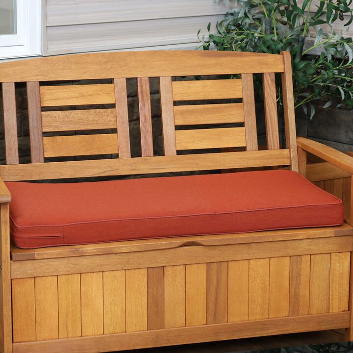 Sunnydaze Indoor/Outdoor Olefin Bench Cushion - 41 in x 18 in