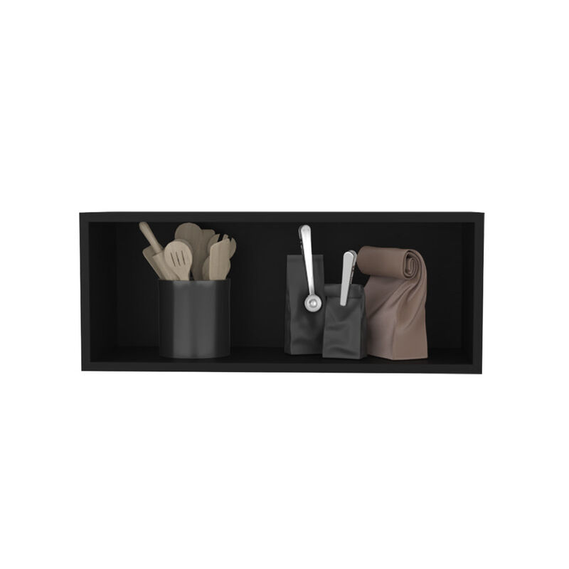 Wall Cabinet Axtell, Kitchen, Black