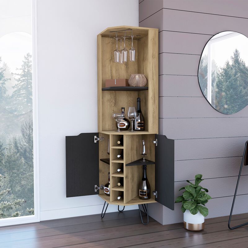 Grace Corner Bar Cabinet