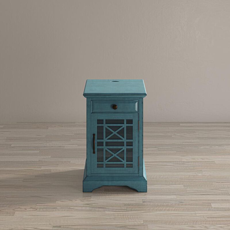 Jofran USB Charging Chairside End Table