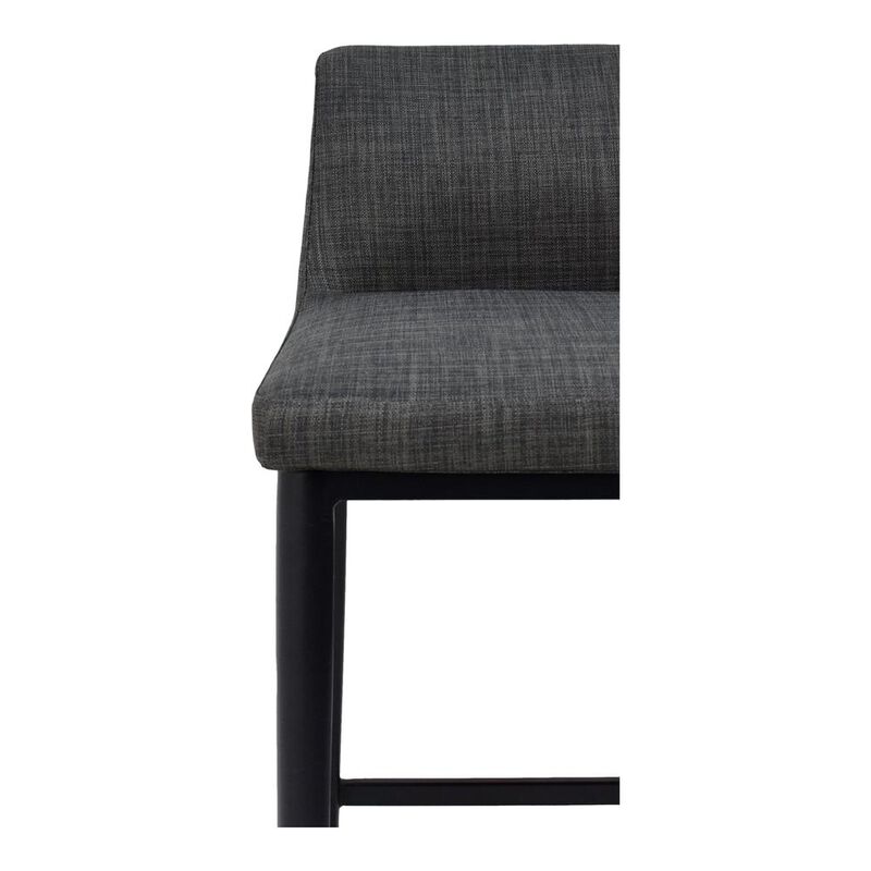 Moe's Home Collection BARON COUNTER STOOL CHARCOAL
