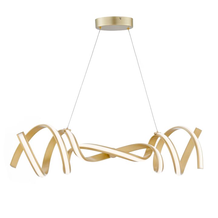 Munich Chandelier Chrome Metal Integrated LED Dimmable