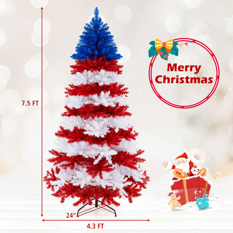 Artificial Christmas Tree with Warm White LED Lights