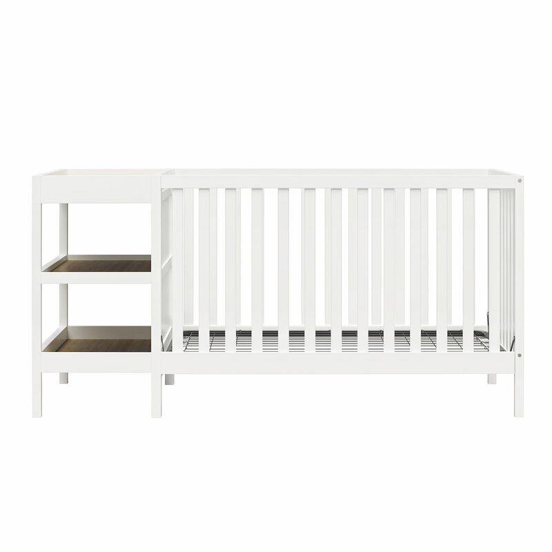 Baby Relax Ema 3-in-1 Convertible Crib & Changer Combo