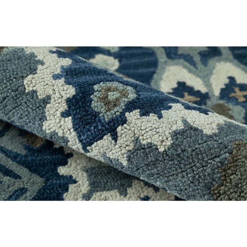 Momeni Traditional Runner Area Rug, Blue, 2'3 X 8' Runner
