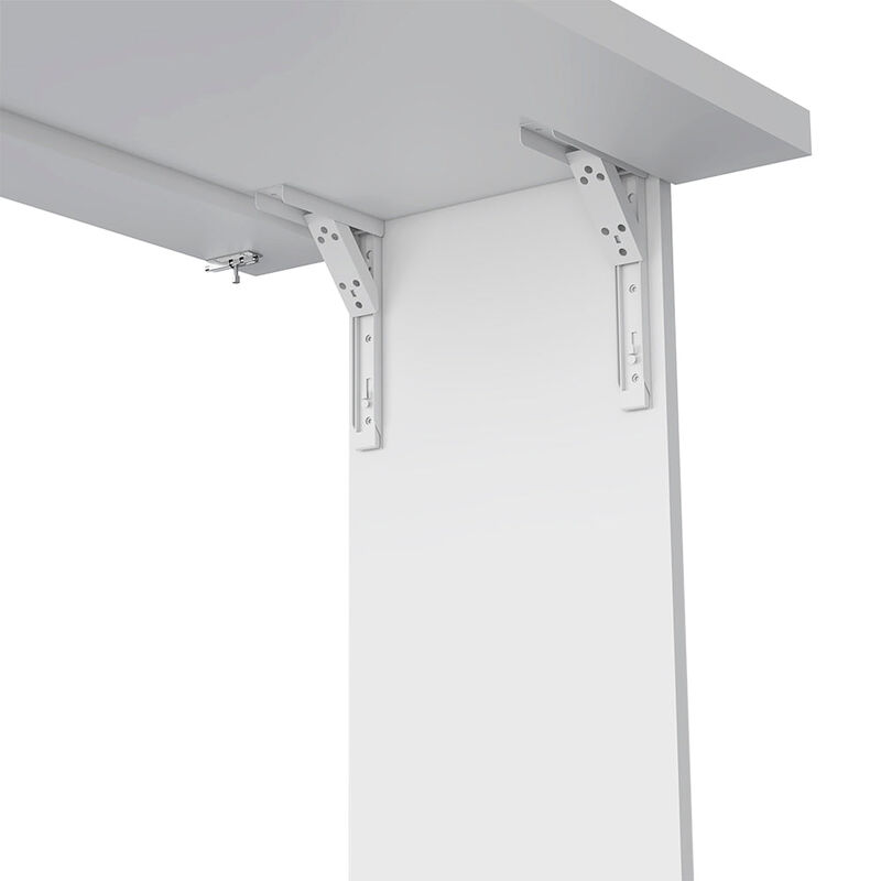 Foldable Table Tacoma, Living Room, White