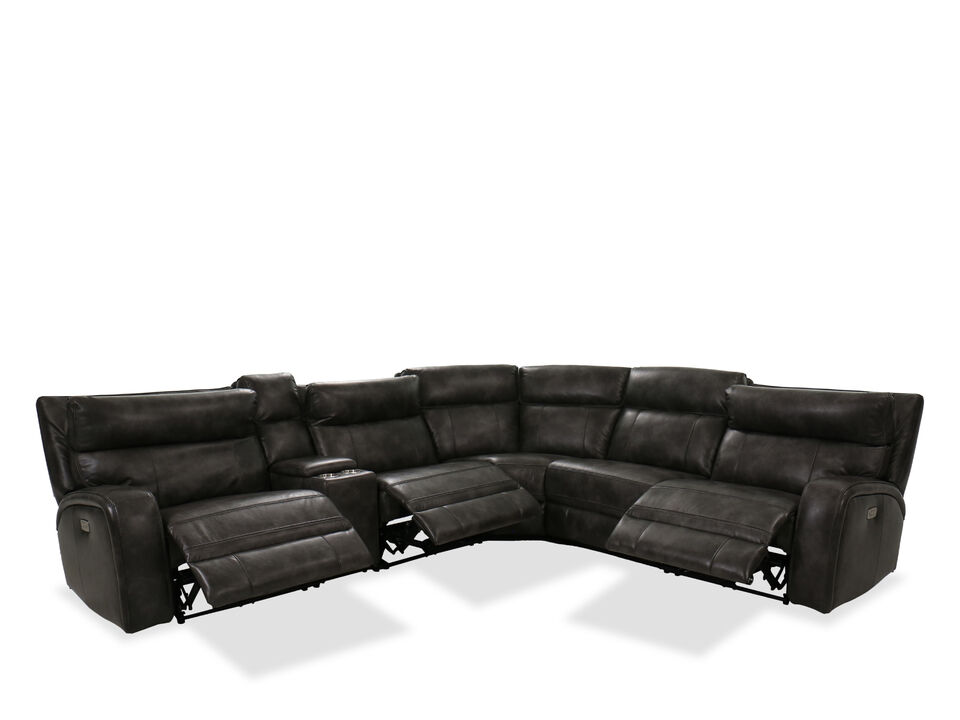 Kensington Sectional Sofa in Brown
