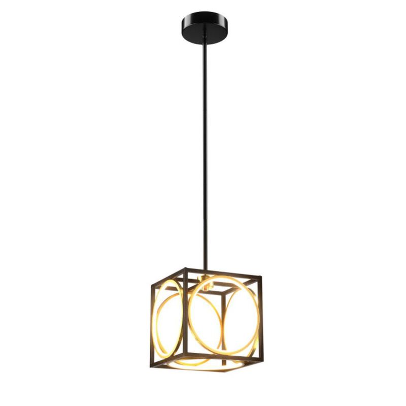 Hivvago Modern LED Pendant Light with 42 Inches Adjustable Suspender