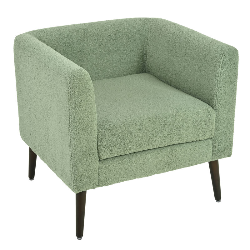 Merax Fabric Armchair Club Accent Chair for Living Room