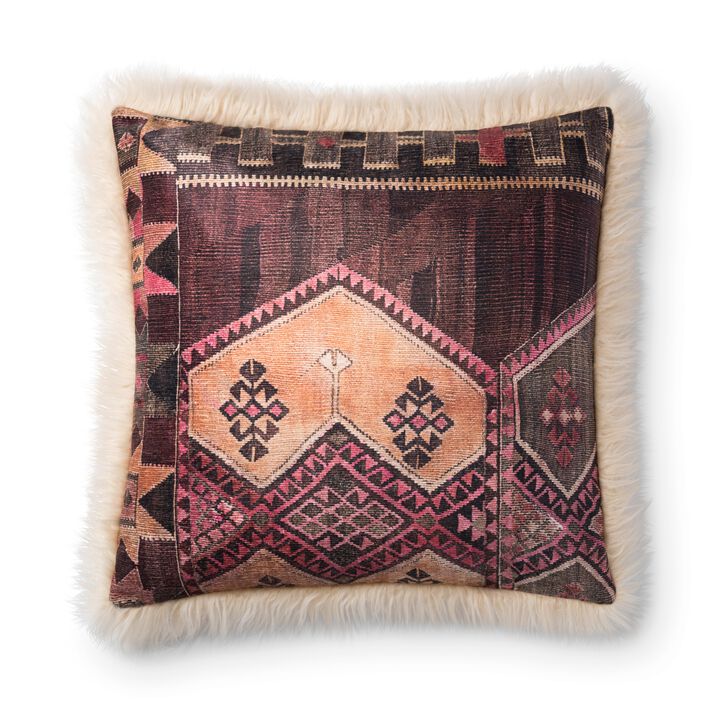 P0797 Multi/Ivory 13"x21" Pillow