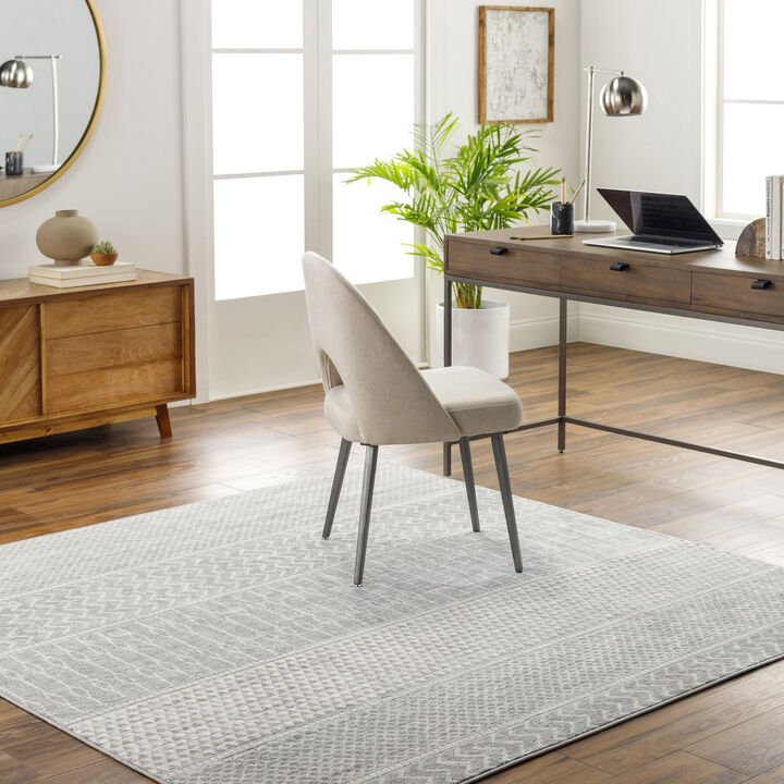 Monaco MOC-2306 2' x 3' Gray Rug