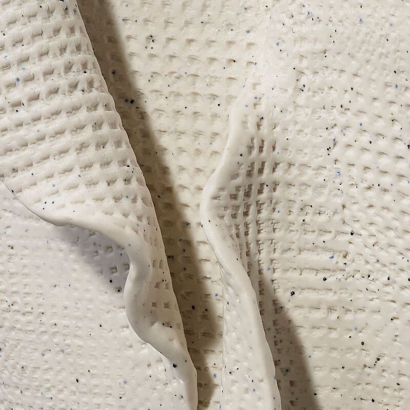 Torn Wide Porcelain Vessel