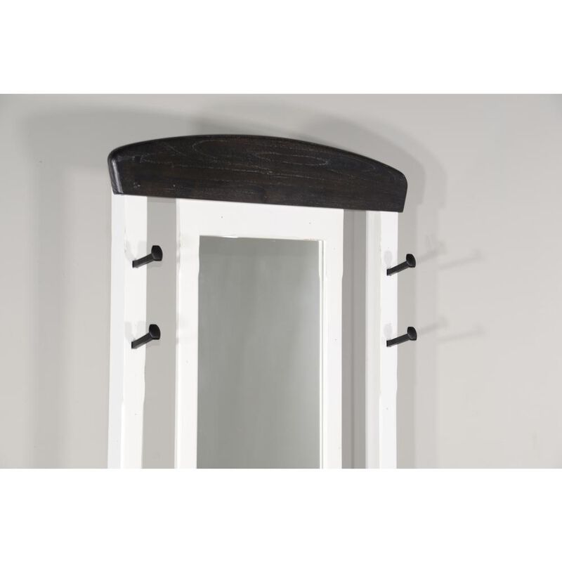Sunny Designs 78 4-hook Farmhouse Wood Hall Tree