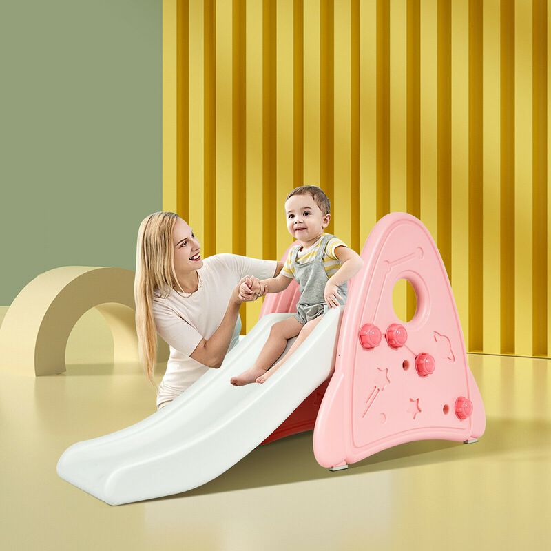 Freestanding Baby Slide Indoor First Play Climber Slide Set for Boys Girls