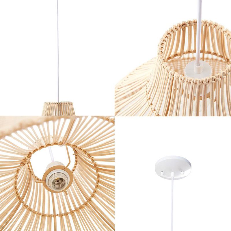 Belen Kox Pendant Natural 19.75x19.75x50.75, Belen Kox
