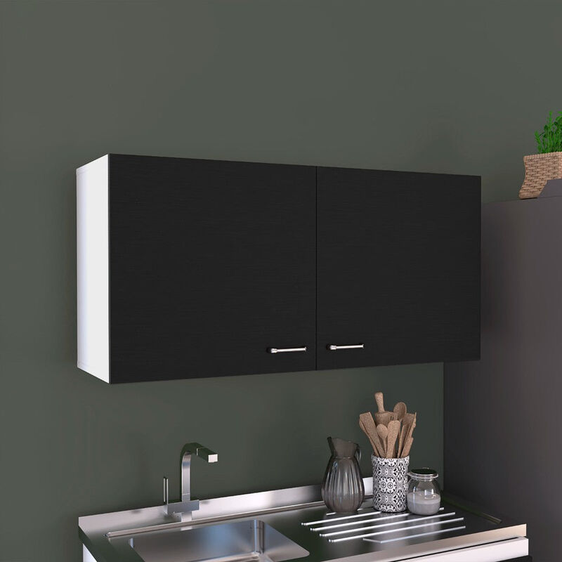 Wall Cabinet Toran, Kitchen, Black