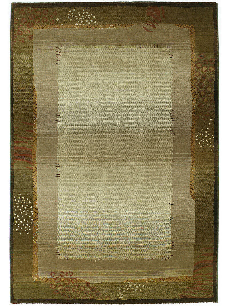 Generations 4' x 5'9" Green Rug