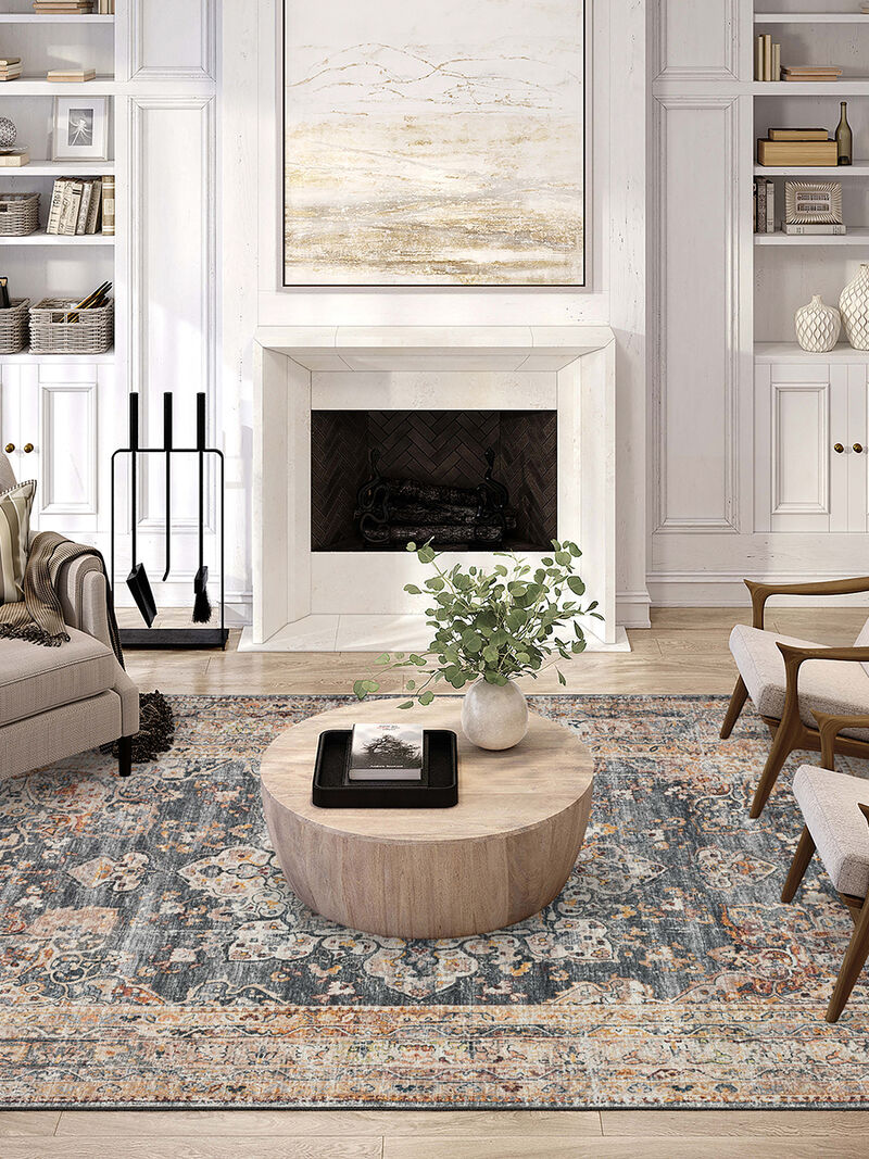 Jericho JC6 Charcoal 10' x 14' Rug