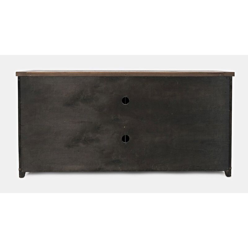 Jofran Madison County Rustic Reclaimed Solid Wood Farmhouse 70 Barn Door Server