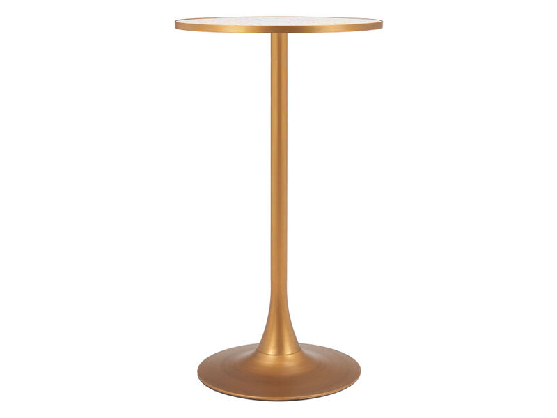 Bite Bar Table Beige & Gold