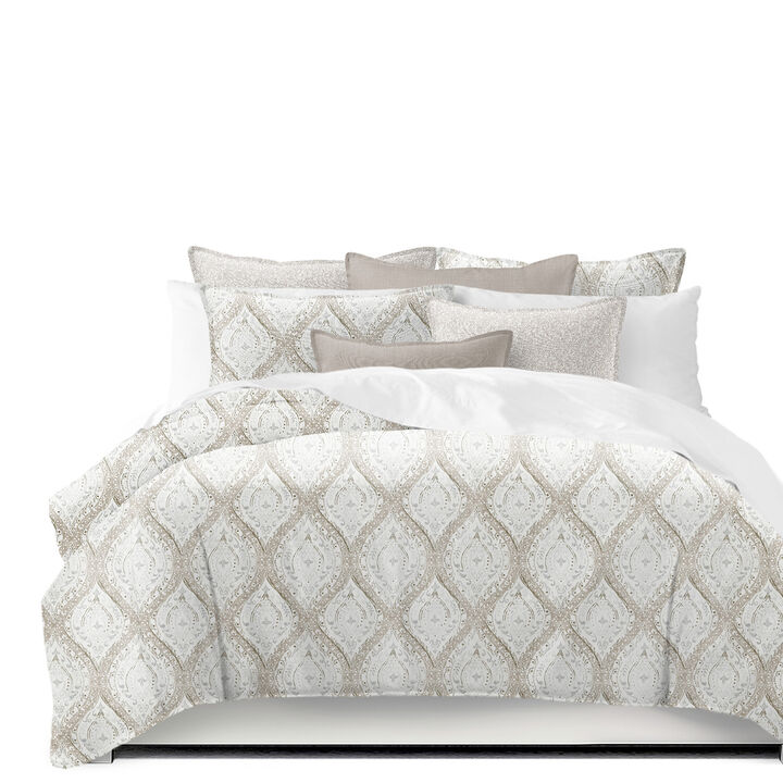 6ix Tailors Fine Linens Cressida Linen Coverlet Set